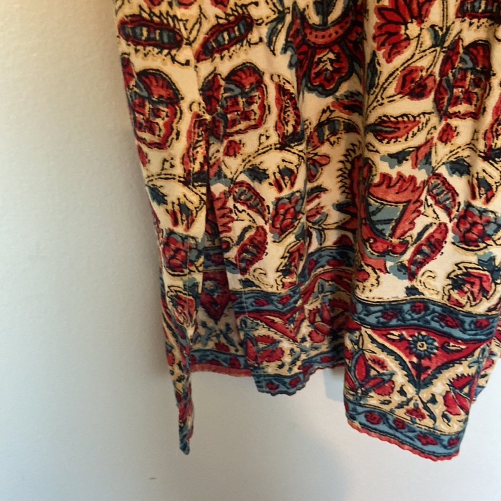 Lucky Women’s Komono Paisley print EUC Size M Cute, fun lightweight material - Picture 5 of 13